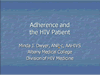 Adherence and the HIV Patient