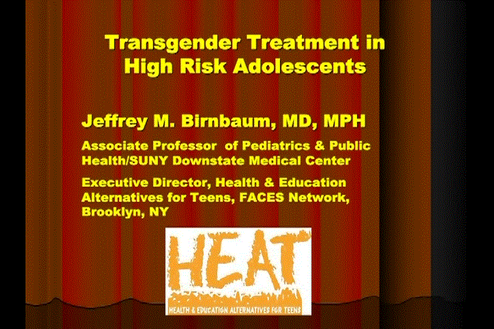 Transgender Treatment in High Risk Adolescents