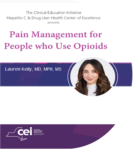 Pain Management for People who Use Opioids