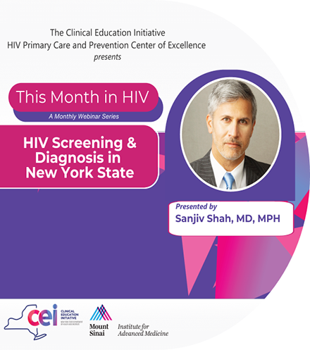 This Month in HIV: HIV Screening & Diagnosis in New York State