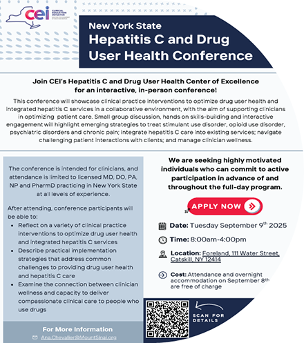 New York State Hepatitis C and Drug User Health Conference