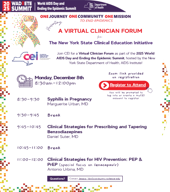 2025 World AIDS Day and Ending the Epidemic Summit