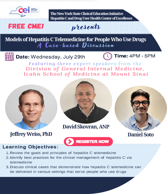 Models of Hepatitis C Telemedicine for People Who Use Drugs: A Case-based Discussion
