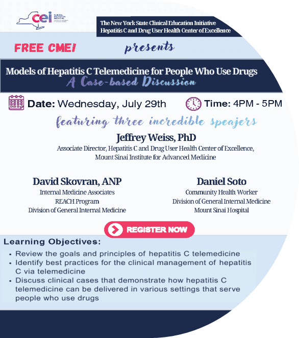 Models of Hepatitis C Telemedicine for People Who Use Drugs: A Case-based Discussion