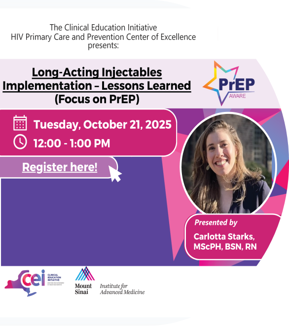 Long-Acting Injectables Implementation – Lessons Learned