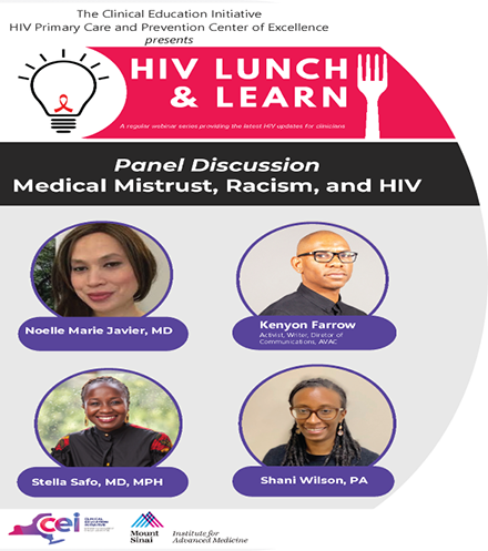 HIV Lunch & Learn: Medical Mistrust, Racism, and HIV