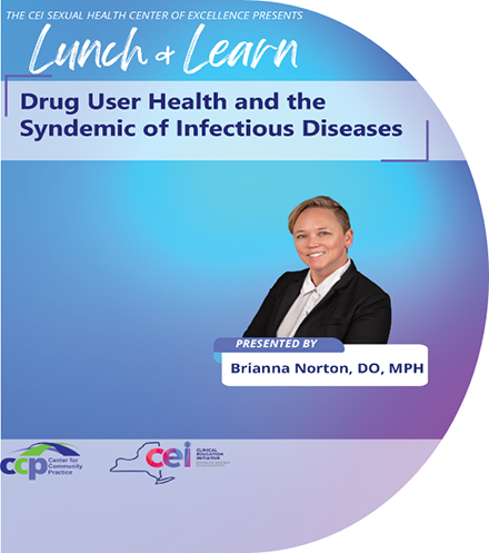Sexual Health Center of Excellence Lunch & Learn: Drug User Health and the Syndemic of Infectious Diseases