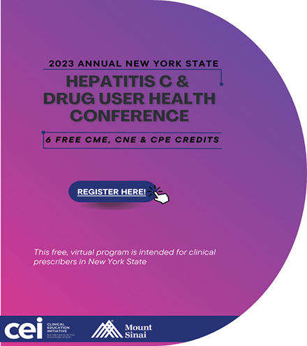 Register now! 2023 New York State Hepatitis C and Drug User Health Conference  