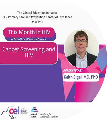This Month in HIV: Cancer Screening and HIV