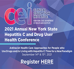 Join Us for the 2021 Annual New York State Hepatitis C and Drug User Health Conference!