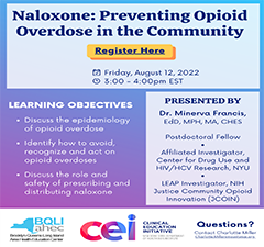 Naloxone: Preventing Opioid Overdose in the Community