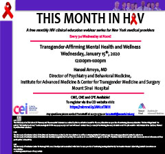 This Month in HIV: Transgender-Affirming Mental Health and Wellness