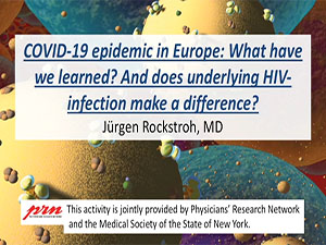 COVID-19 epidemic in Europe: What have we learned? And does underlying HIV-infection make a