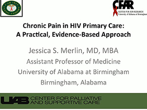 ACTHIV 2017 - Chronic Pain in HIV Primary Care: A Practical, Evidence-Based Approach