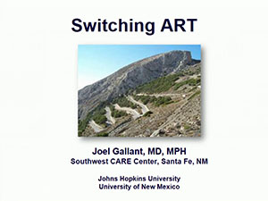 ACTHIV 2016 Conference - Switching ART